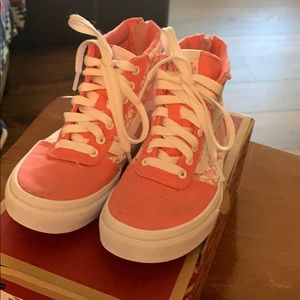 Girls Vans High Top Sneakers!!!